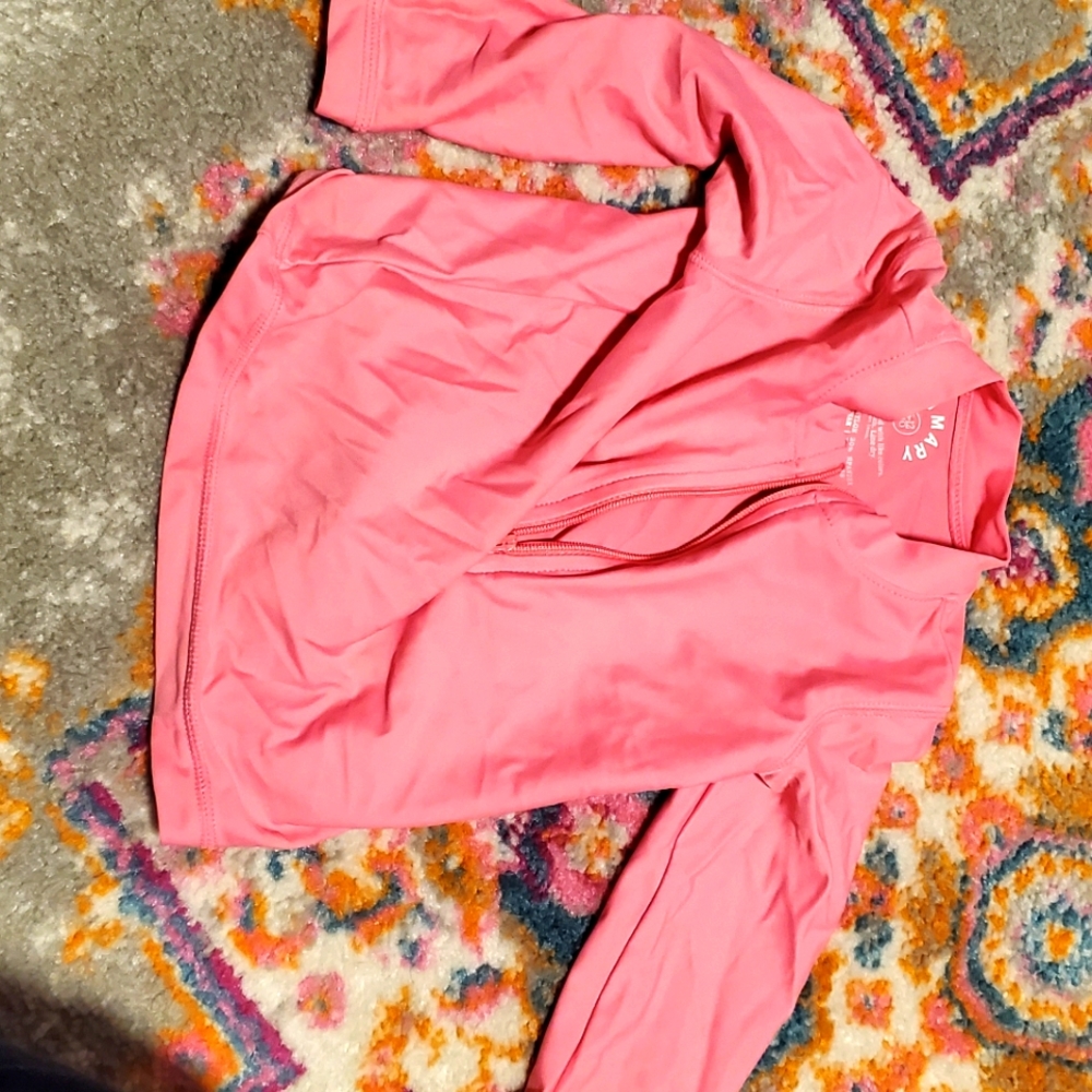Primary 6-12 month rash guard pink